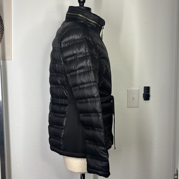 Michael Kors chevron quilted packable puffer  jacket size small - Picture 4 of 13